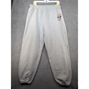 Disney Direct Sweatpants Joggers Mens Gray XL